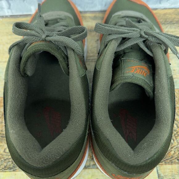 Nike Air Max 1 Olive Canvas Russet Green Orange AH8145-301 Mens Size 10 2018 - Picture 8 of 11